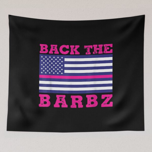 Item preview, Back The Barbz Flag Love Barbs Loyal Fan designed and sold by Amosbriggs.