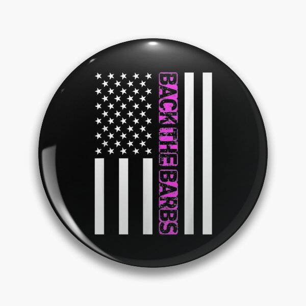 Item preview, Back The Barbz Flag Love Barbs Loyal Fan designed and sold by Amosbriggs.