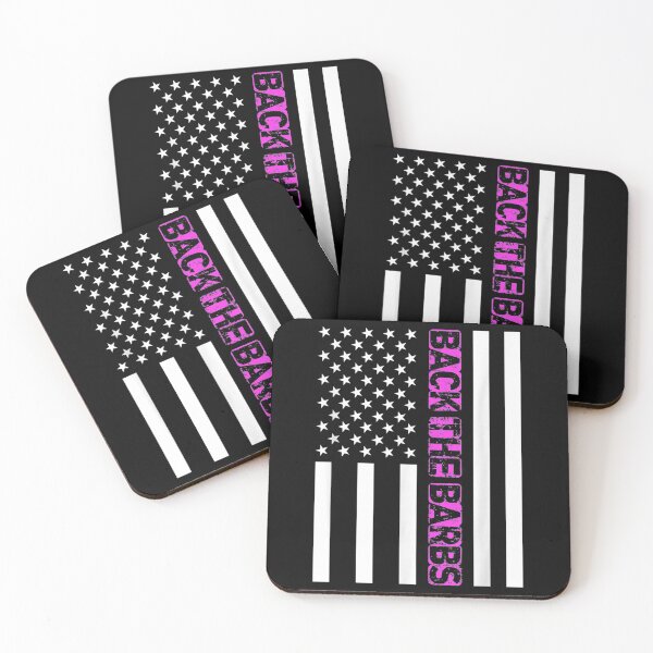 Item preview, Back The Barbz Flag Love Barbs Loyal Fan designed and sold by Amosbriggs.