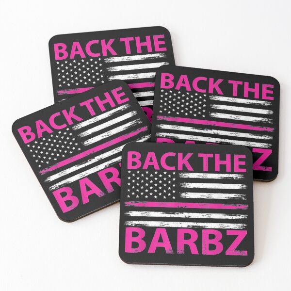 Item preview, Back The Barbz Flag Love Barbs Loyal Fan designed and sold by Amosbriggs.