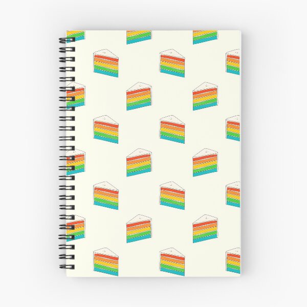 Item preview, A slice of rainbow cake designed and sold by Snacks-At-3.