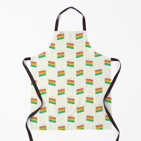 Item preview, A slice of rainbow cake designed and sold by Snacks-At-3.