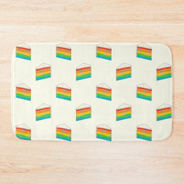 Item preview, A slice of rainbow cake designed and sold by Snacks-At-3.