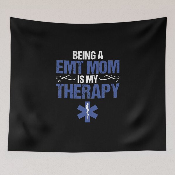 Item preview, Being A EMT Mom Is My Therapy Critical Care Paramedic designed and sold by Nessshirts.