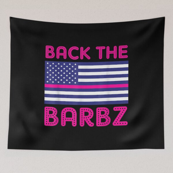 Item preview, Back The Barbz Flag Love Barbs Loyal Fan American designed and sold by Amosbriggs.