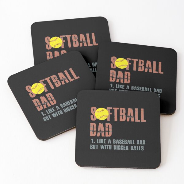 Item preview, Softball Dad Vintage designed and sold by hasanmasud.
