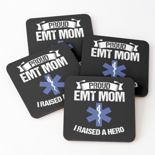 Item preview, Proud EMT Mom I Raised A Hero Women Paramedics EMS designed and sold by Nessshirts.
