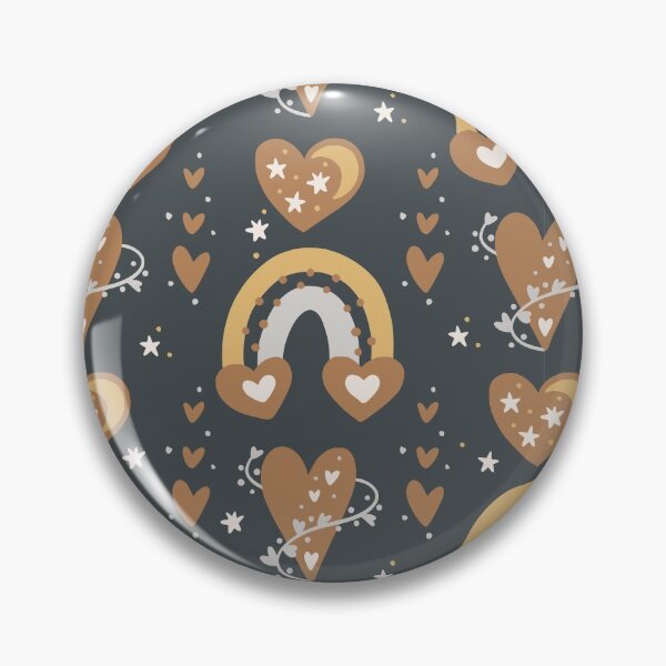 Item preview, Brown Textured Rainbow designed and sold by Patternsonly.