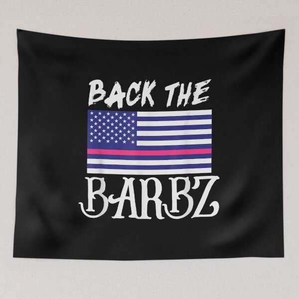 Item preview, Back The Barbz Flag Love Barbs Loyal Fan American designed and sold by Amosbriggs.