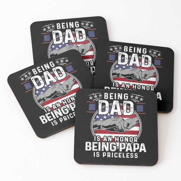 Item preview, Mens Being A Dad Is An Honor Being A Papa Is Priceless Father Day  designed and sold by zpruby.