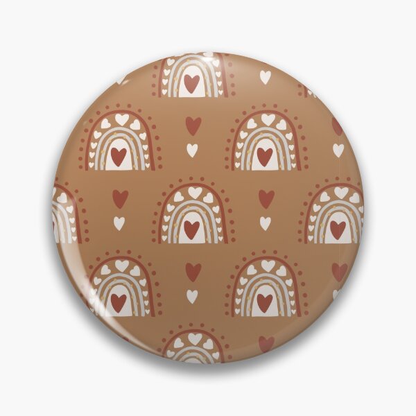 Item preview, Brown Textured Rainbow designed and sold by Patternsonly.