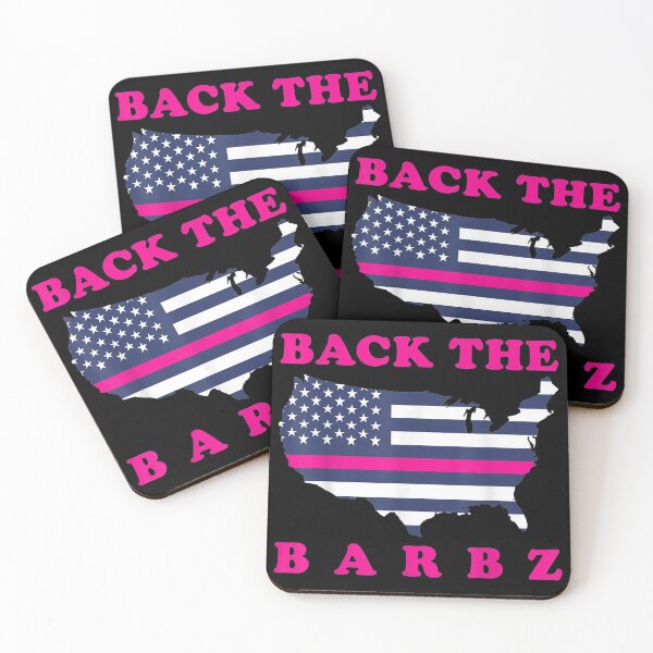Item preview, Back The Barbz Flag Love Barbs Loyal Fan designed and sold by Amosbriggs.