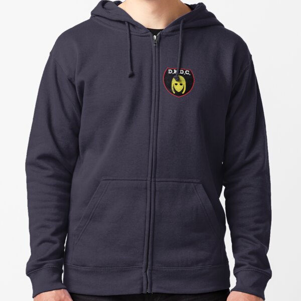DMDC Detectorists Badge - Distressed Zipped Hoodie