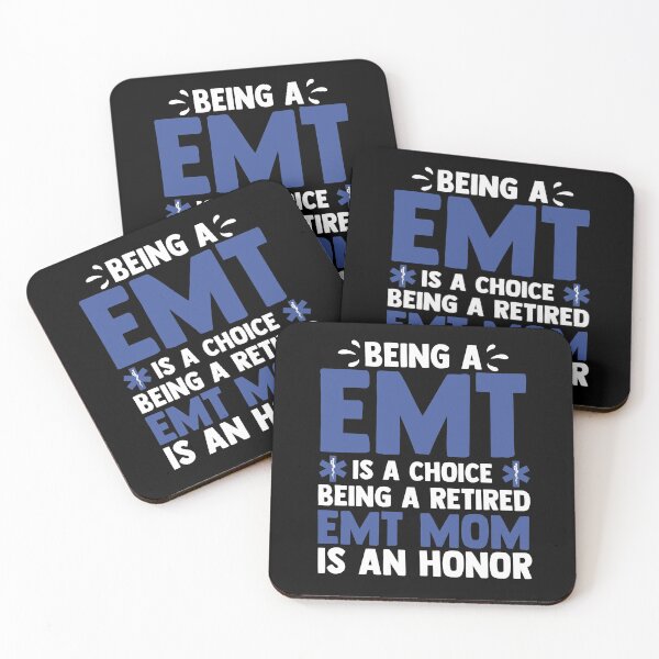 Item preview, Being A EMT Is A Choice Being Retired EMT Mom Is An Honor designed and sold by Nessshirts.