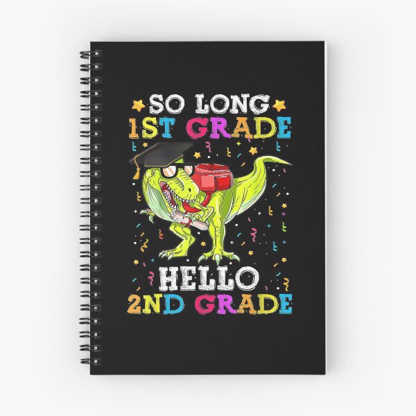 Item preview, So Long 1st Grade Hello 2nd Grade T Rex Dinosaur Graduation  designed and sold by zpruby.