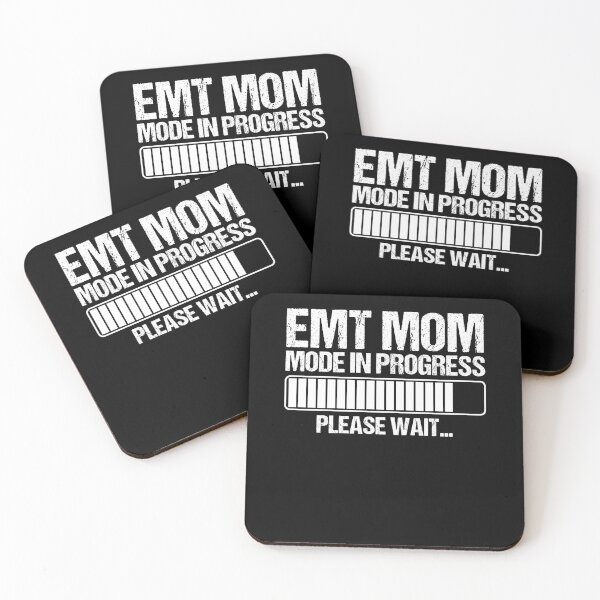 Item preview, EMT Mom Mode In Progress Please Wait Women Paramedics EMS designed and sold by Nessshirts.