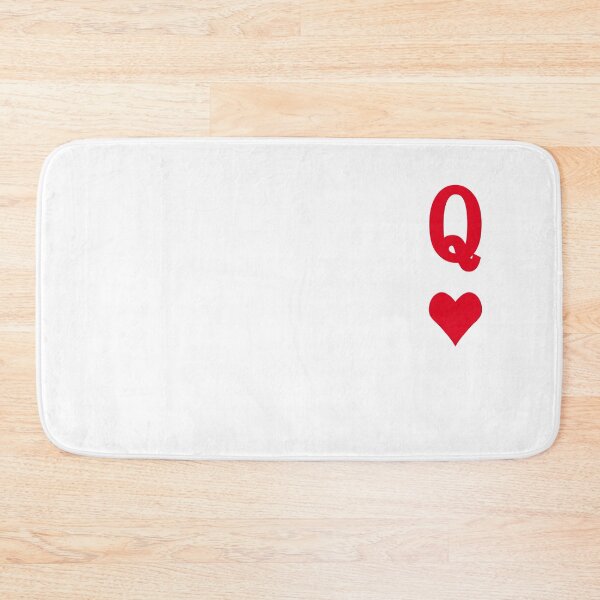 Item preview, Be My Hearts Queen Playing Card Symbol for Real Queen designed and sold by elhefe.