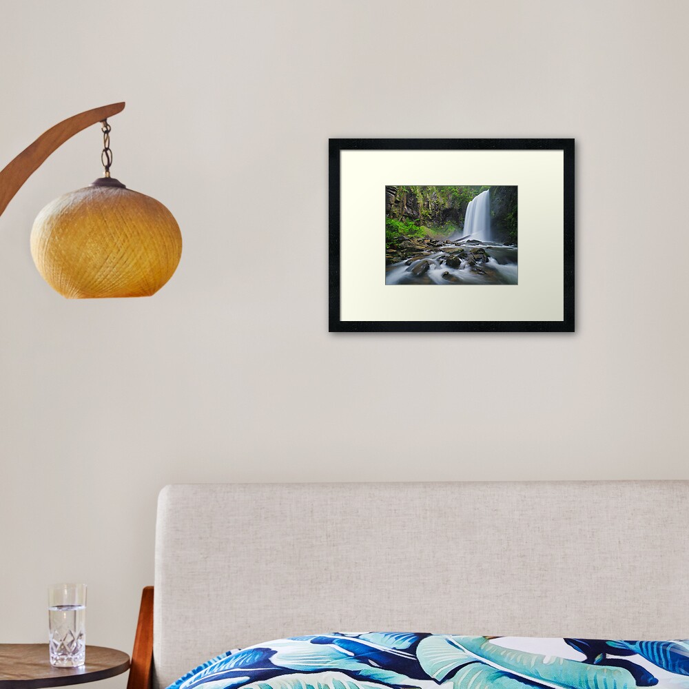 Hopetoun Falls, Otways, Great Ocean Road, Victoria, Australia Framed Art Print