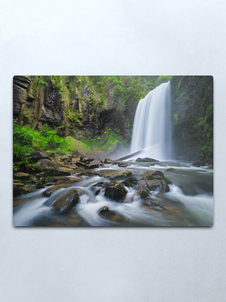 Alternate view of Hopetoun Falls, Otways, Great Ocean Road, Victoria, Australia Metal Print