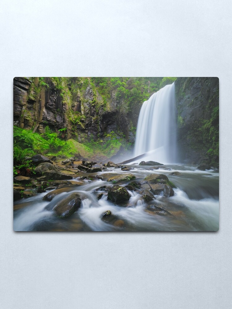 Alternate view of Hopetoun Falls, Otways, Great Ocean Road, Victoria, Australia Metal Print
