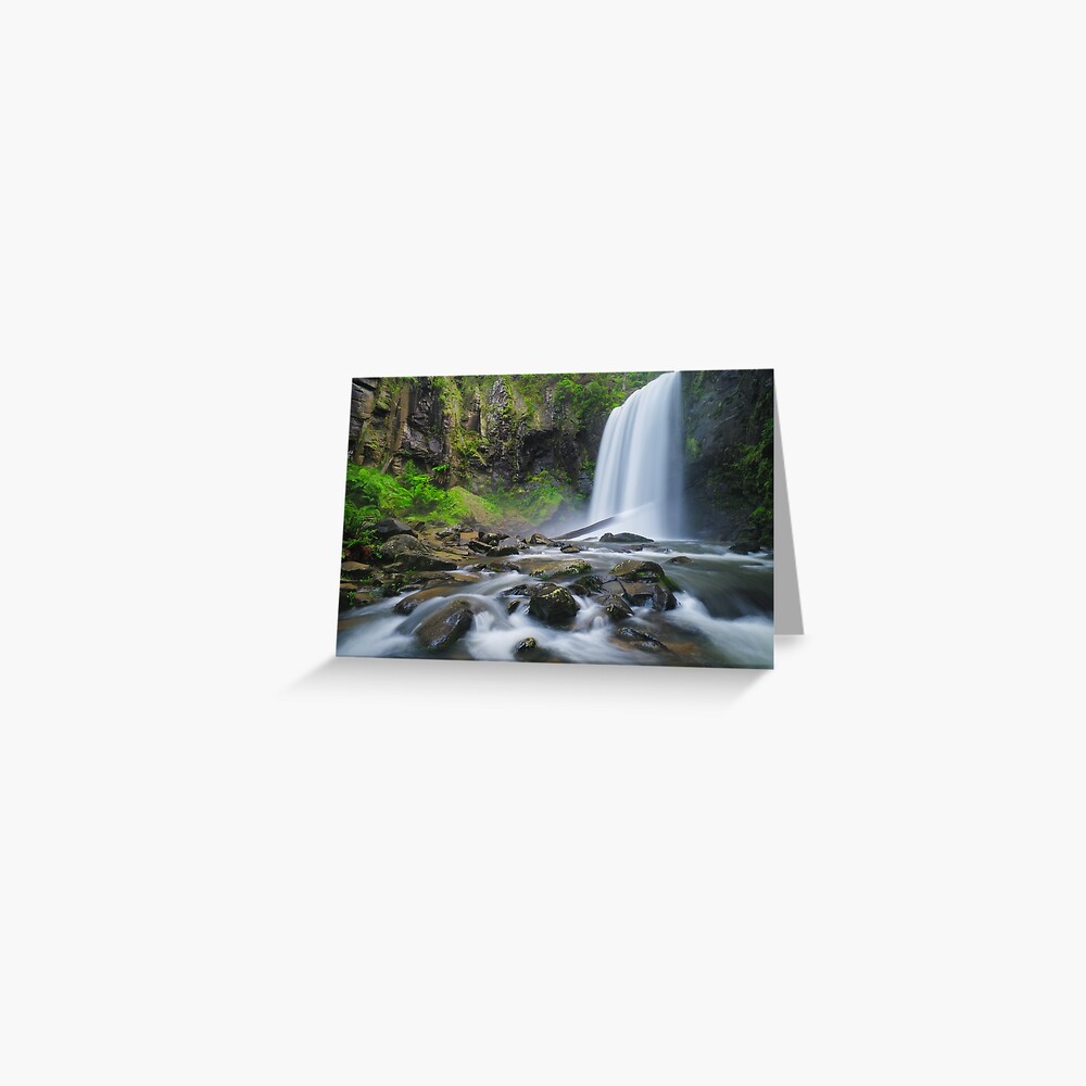 Hopetoun Falls, Otways, Great Ocean Road, Victoria, Australia Greeting Card