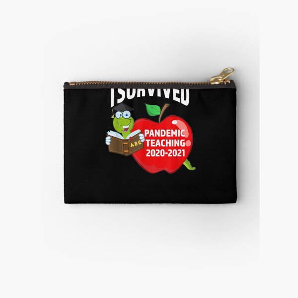 Item preview, Apple Worm Teacher I Survived Pandemic Teaching 2020 2021  designed and sold by zpruby.