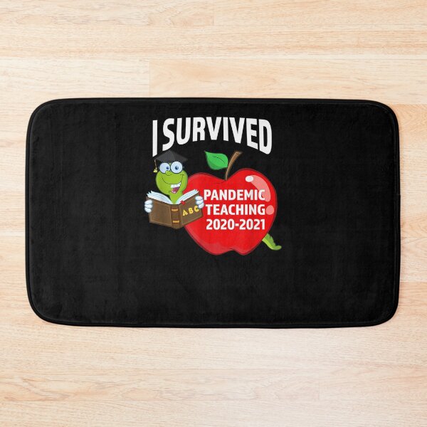 Item preview, Apple Worm Teacher I Survived Pandemic Teaching 2020 2021  designed and sold by zpruby.