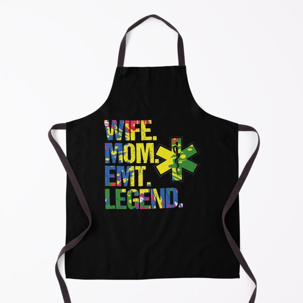 Item preview, Wife Mom EMT Legend Emergency Medical Services Paramedic designed and sold by Nessshirts.
