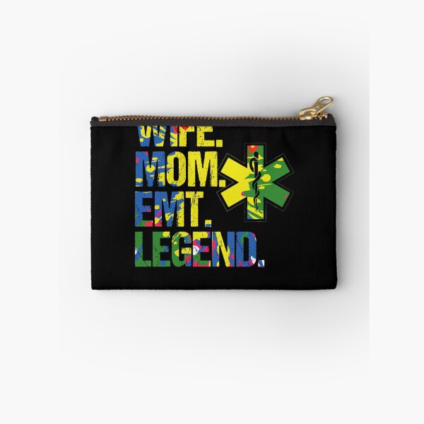 Item preview, Wife Mom EMT Legend Emergency Medical Services Paramedic designed and sold by Nessshirts.