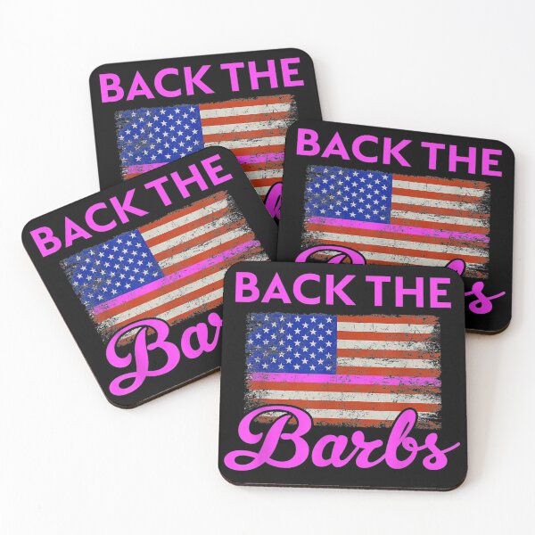Item preview, Back The Barbz American Flag Love Barbs Loyal Fan designed and sold by Amosbriggs.