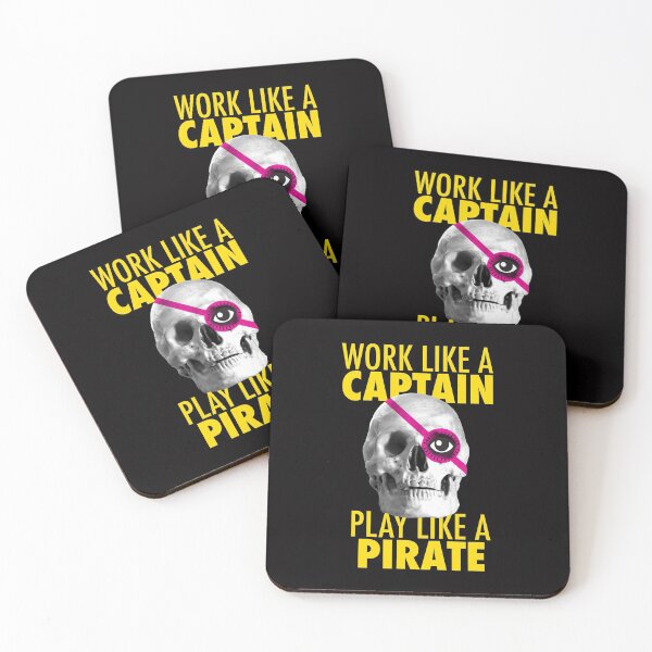 Item preview, pirate theme, work like a captain play like a pirate designed and sold by Ultramarine92.