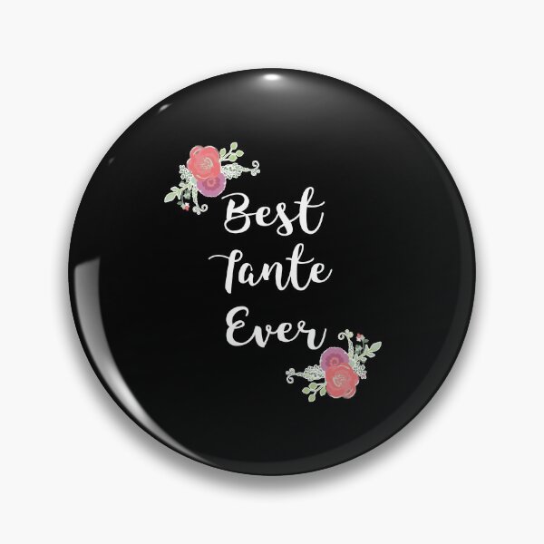 Item preview, Floral Best Tante Ever Shirt Aunt In German French Or Dutch designed and sold by choonhoven.