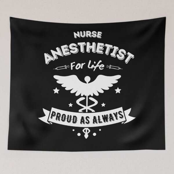 Item preview, Funny Nurse Anesthetist For Life Proud As Always for Hospital Doctors And Staffs designed and sold by MyPrintCharming.