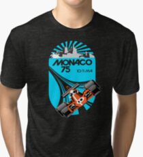 Monaco Grand Prix Poster Tri-blend T-Shirt