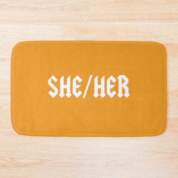 Item preview, She / Her Pronoun Typography designed and sold by art-fox.