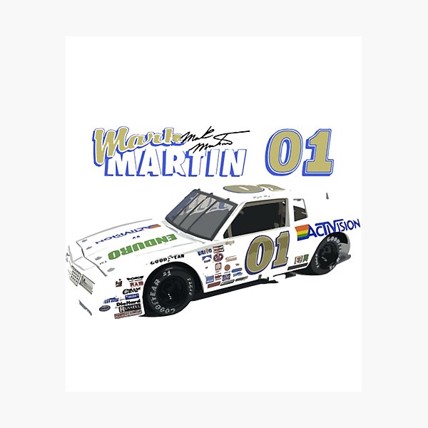 Item preview, Mark Martin 1983  designed and sold by DAtaiskaraStore.