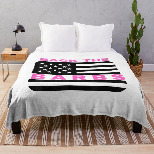 Item preview, Back The Barbz American Flag Love Barbs Loyal Fan designed and sold by Amosbriggs.