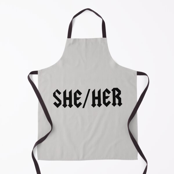 Item preview, She / Her Pronoun Dark Typography designed and sold by art-fox.