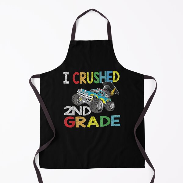 Item preview, I Crushed 2nd Grade Gift Graduation Boys Monster Truck designed and sold by zpruby.