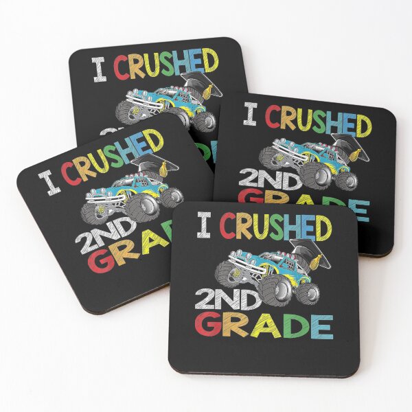 Item preview, I Crushed 2nd Grade Gift Graduation Boys Monster Truck  designed and sold by zpruby.