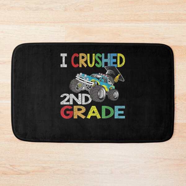 Item preview, I Crushed 2nd Grade Gift Graduation Boys Monster Truck  designed and sold by zpruby.