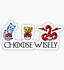 Choose Wisely Sticker