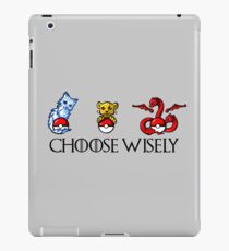 Choose Wisely iPad Case/Skin