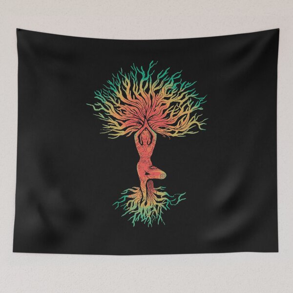 Item preview, Yoga tree pose designed and sold by DerSenat.