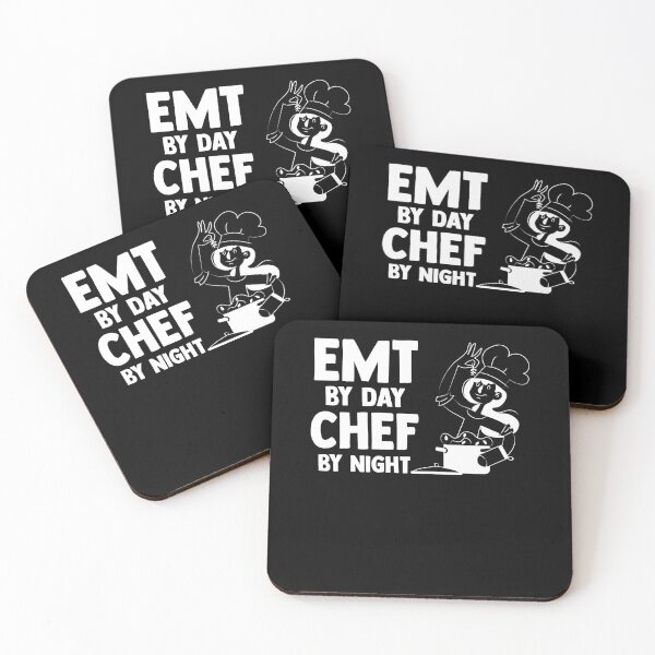Item preview, EMT By Day Chef By Night Paramedics Ambulatory Services designed and sold by Nessshirts.