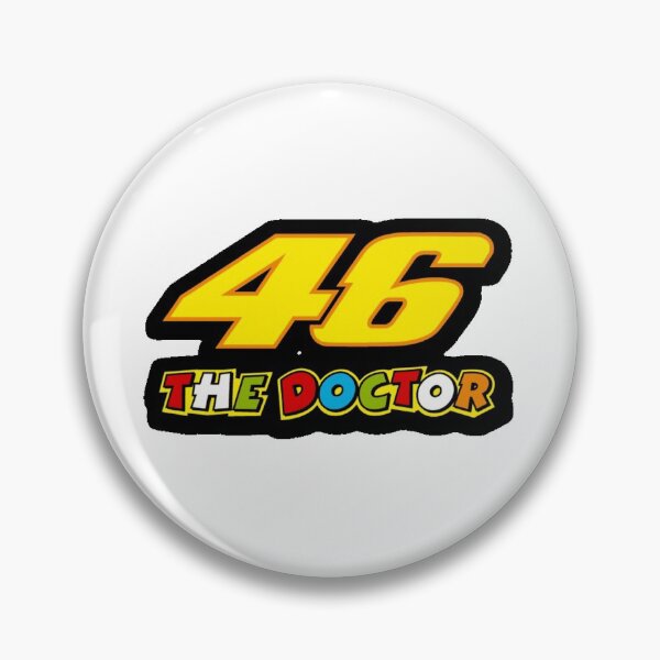 Vista previa del artículo con la obra «Dorsal de carrera de Valentino Rossi», diseñado y vendido por MotorShopping.
