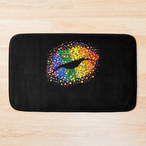 Item preview, Gay Pride Flag Lips Lgbt Pride Parade Rainbow  designed and sold by zpruby.