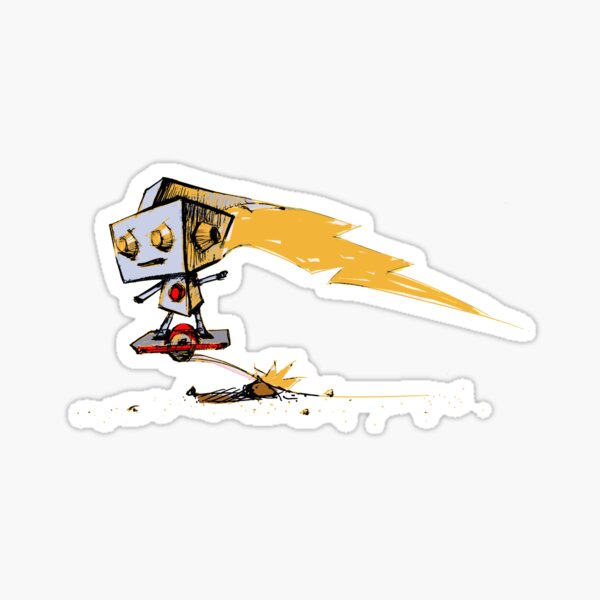bolt bonk Sticker