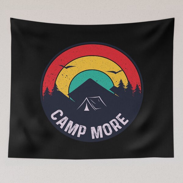 Item preview, Camp More - Camping Lover designed and sold by Peak Pine View.