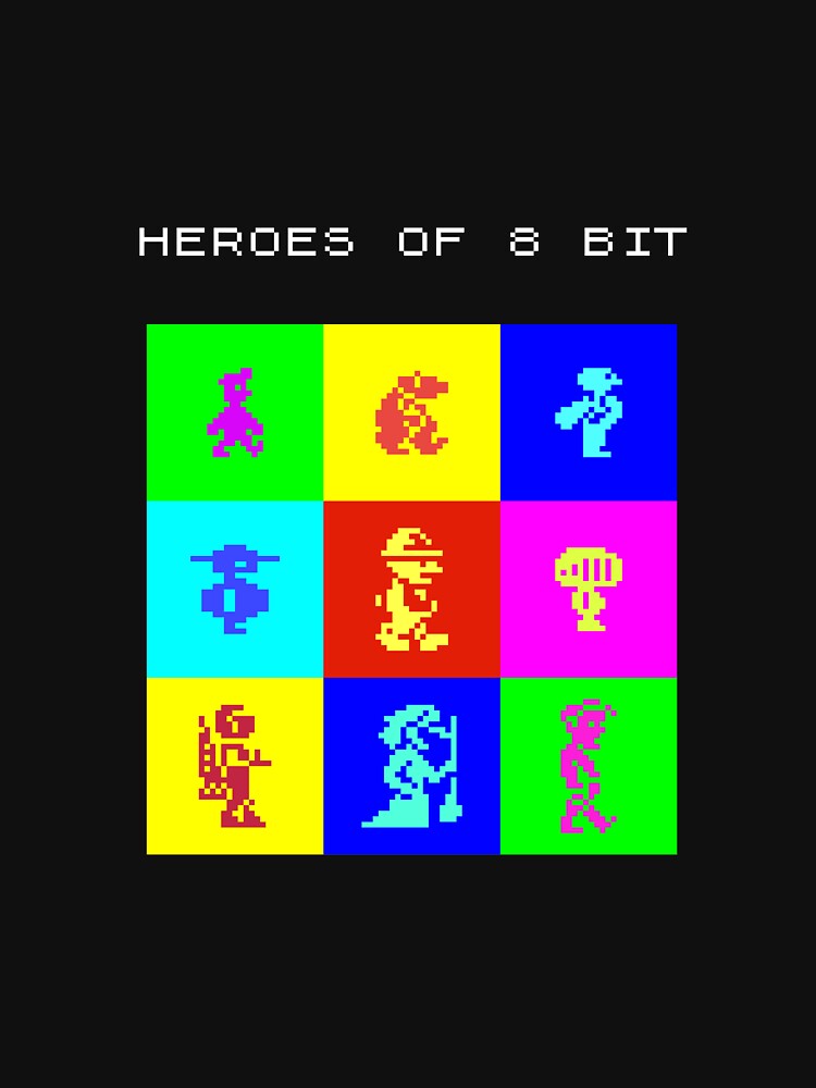 Heroes of 8bit - legends in a handful of pixels by NearTheKnuckle
